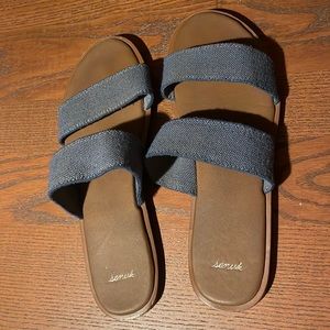 Navy Blue Sandals